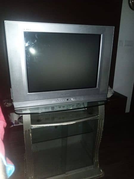 TV with trolly 1