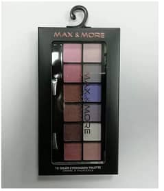 EYESHADOW PALETTE - 12 COLORS MAX & MORE
