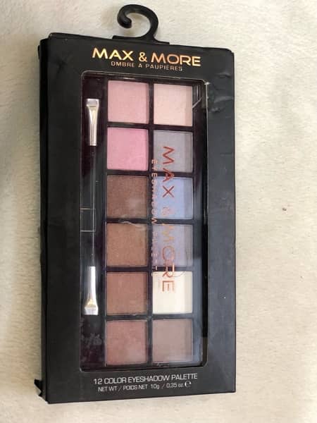EYESHADOW PALETTE - 12 COLORS MAX & MORE 2
