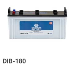 Daewoo Deep Cycle 145AH battery with warranty DIB-180 0