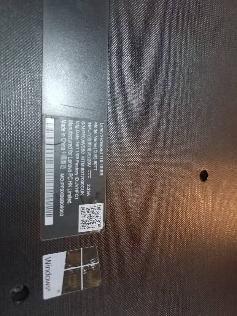 110-15IBR Laptop (ideapad) - Type 80T7 For Sale 1