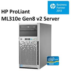 HPE ProLiant ML310e Gen8 v2 Server Xeon E3-1230 v3 8GB Ram 500HDD