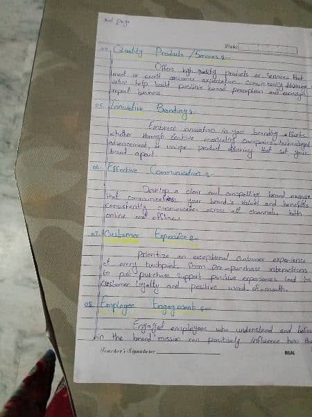 handwriting assignment work 2