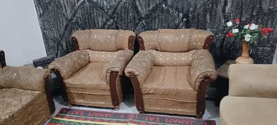 Sofa set for urgent sale 5 seater