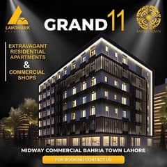 Grand Height 11 Easy Installment 1 bedroom Appartment In Bahria Town Lahore