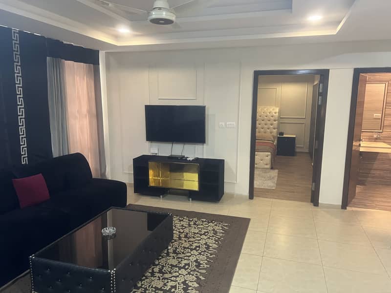 2 Bed Rooms Furnished Apartment In B Block In Height One Ext Phase 1 Bahria Town Rwp 1