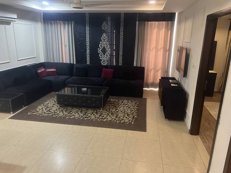 2 Bed Rooms Furnished Apartment In B Block In Height One Ext Phase 1 Bahria Town Rwp 2