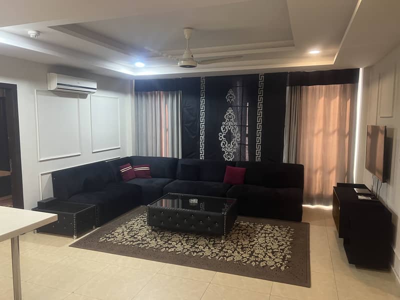 2 Bed Rooms Furnished Apartment In B Block In Height One Ext Phase 1 Bahria Town Rwp 3