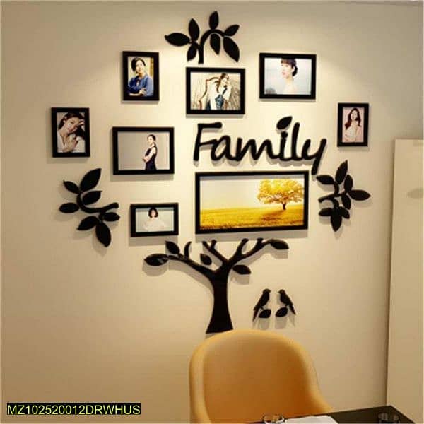 Family photo frame wall art 0