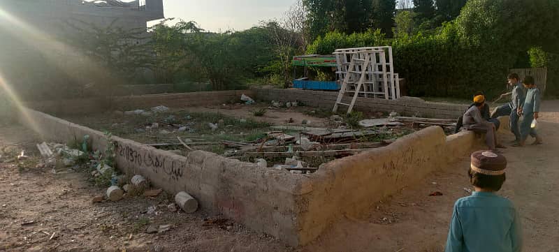 PLOT AVAILABLE FOR SALE 3 SIDE CORNER IN SHAH LATEEF TOWN 6