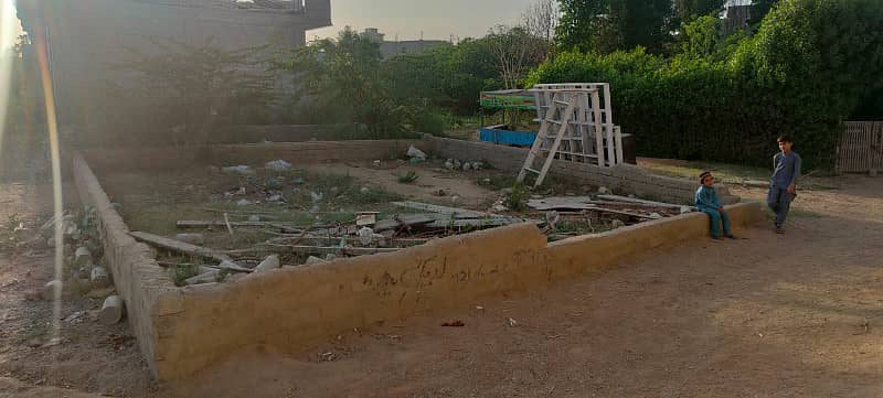 PLOT AVAILABLE FOR SALE 3 SIDE CORNER IN SHAH LATEEF TOWN 7