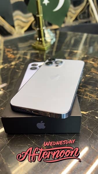 IPHONE 13 PRO MAX 256 GB PTA APPROVED WITH BOX 6