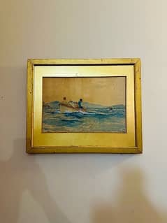 Antique 126 years old Imported painting