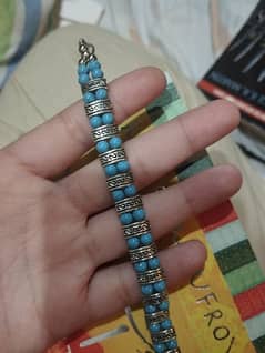 Handmade turquoise bracelet