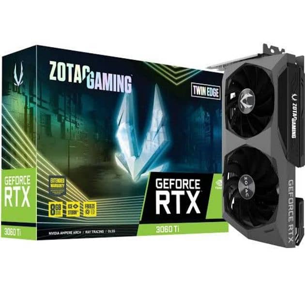 Zotac gaming RTX 3060Ti 8gb OC GPU 5