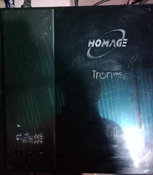 Homage Trion Uno inverter ups & HP 230 exide deep cycle battery 2