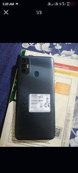 Tecno spark 7 with box and charger . 2