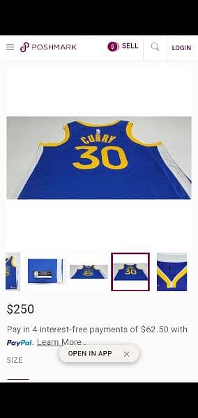 Stephen Curry Golden State Warriors Nike Authentic Jersey - Icon Editi 8