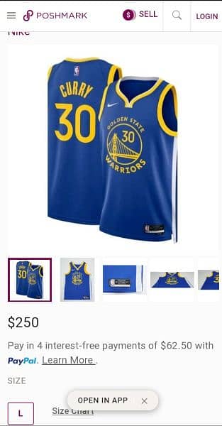Stephen Curry Golden State Warriors Nike Authentic Jersey - Icon Editi 9