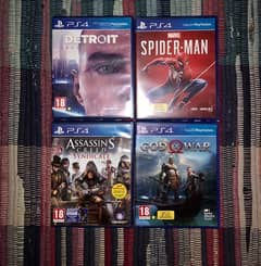 PS4 games for sale or exchange