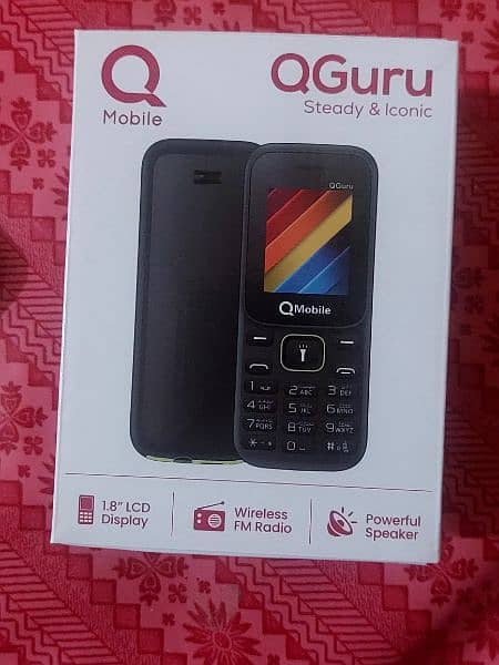 untouch brand new Q mobile 1 day use only 1
