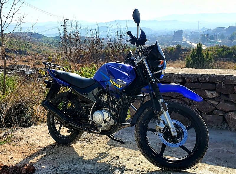 YAMAHA YBR G 2019 - BLUE  RAWALPINDI NUMBER 15K DRIVEN 8