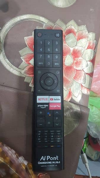 Changhong Ruba Remote Control smart Voice android with 3