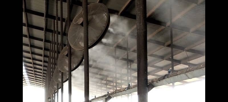 Dairy farm Cooling/Misting System for cows/mist spray/Pets cooling 2