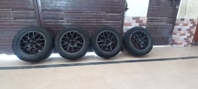 New BBS styal in black 14 inch with Tyres 0
