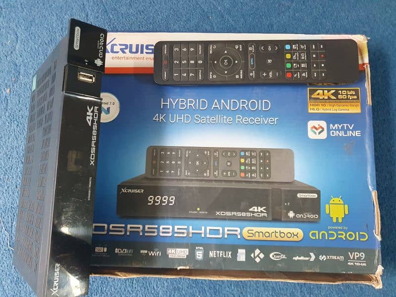 Xcruiser XDSR585HDR 4K Android Smartbox 2