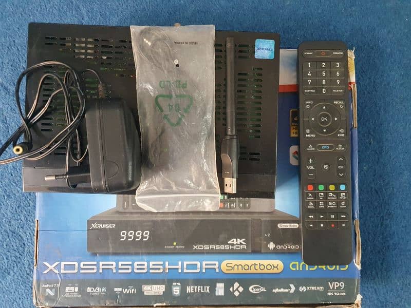 Xcruiser XDSR585HDR 4K Android Smartbox 5