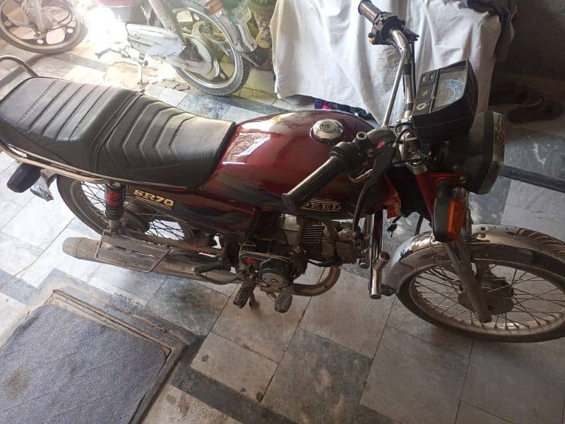 My bike is look like new engine wise also very good and all documents 4