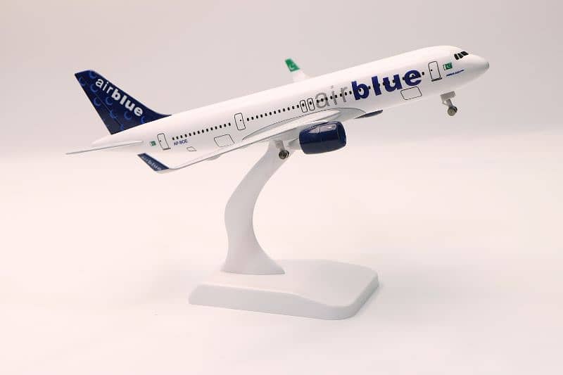 PIA airplane models,  20cm metal with stand, wheel 2