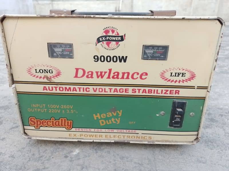 Dawlance Stabilizer 9000W Heavy Duty 1