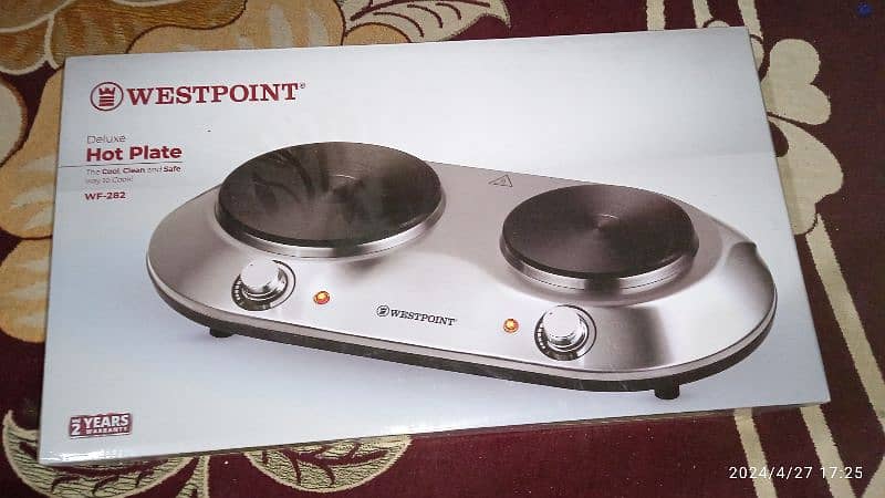 Wset Point Hotplate Model Numbers WF-282 Deluxe Hot Plate 1