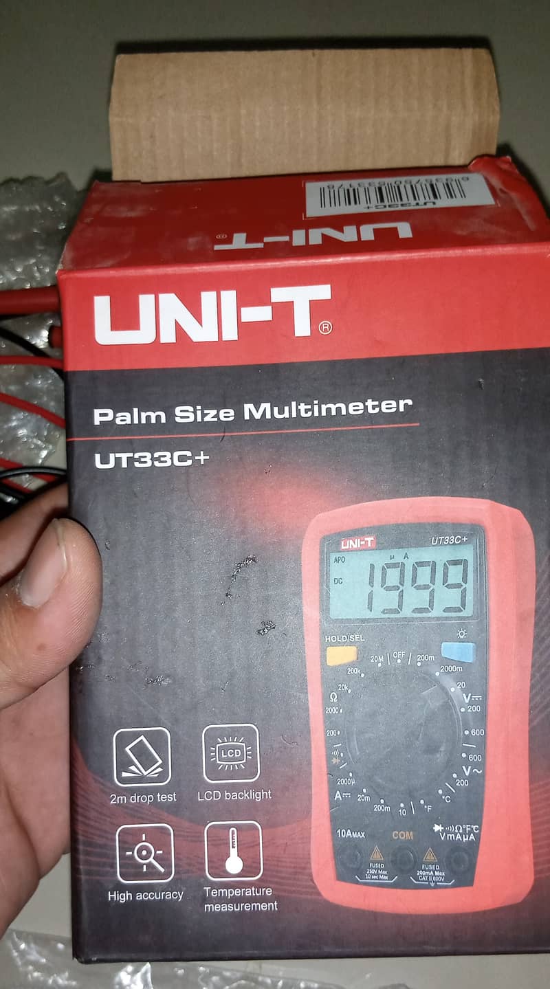 Uni-T UT33C+ multi meter only 01 month used urgent sale 6