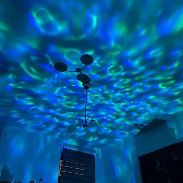 galaxy ocean wave light projector for room decore 3
