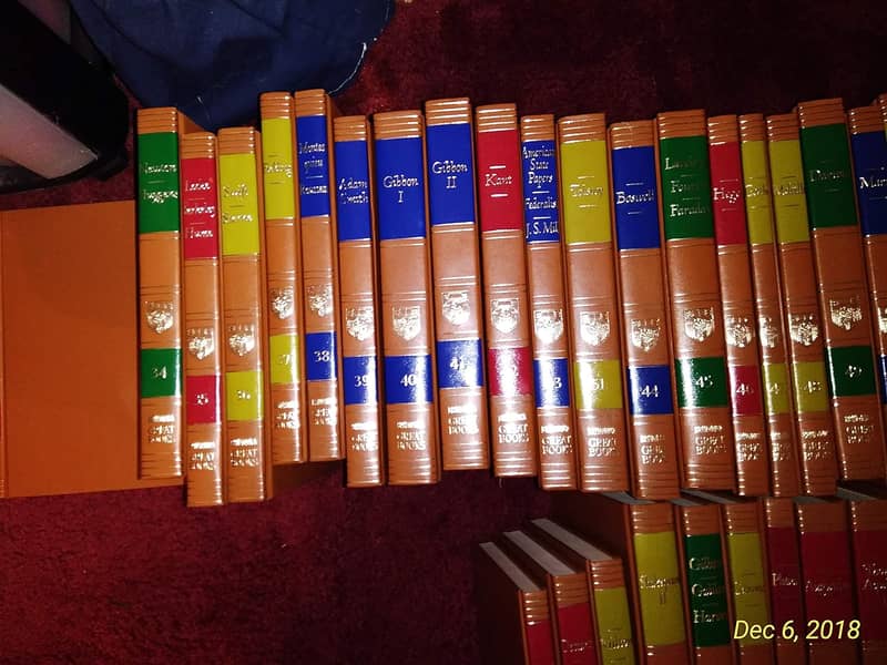 Great Books of the Western World - complete set is 54 volumes - 1954 3