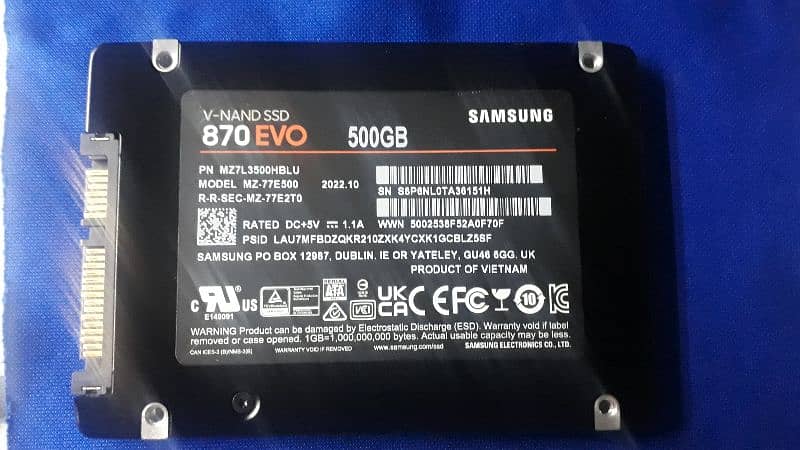 500Gb ssd,1TB hard, 500gb hard, i5-4590 MSI with 8gb ram. 0