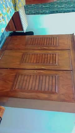 Wooden Cupboard and Dressing Table for sale