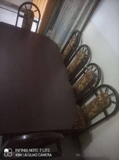 Dinning Table and 6 chairs