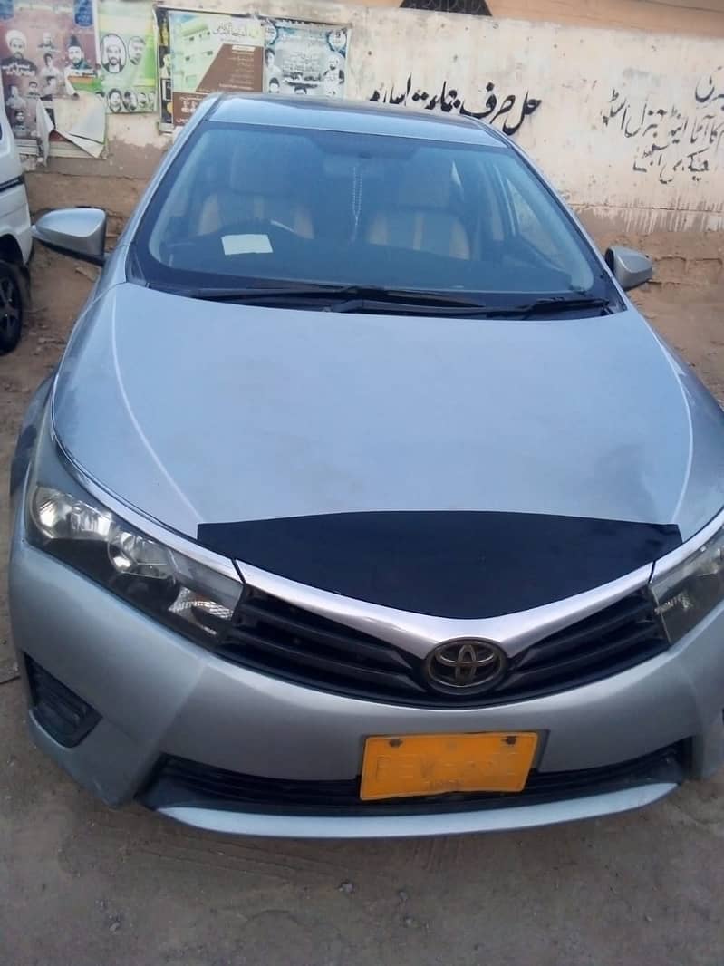 Toyota corolla 2015 for sale in good condition. 1