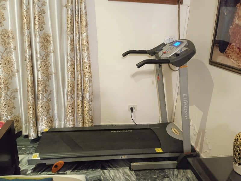 exercise treadmill available in good condition. 1