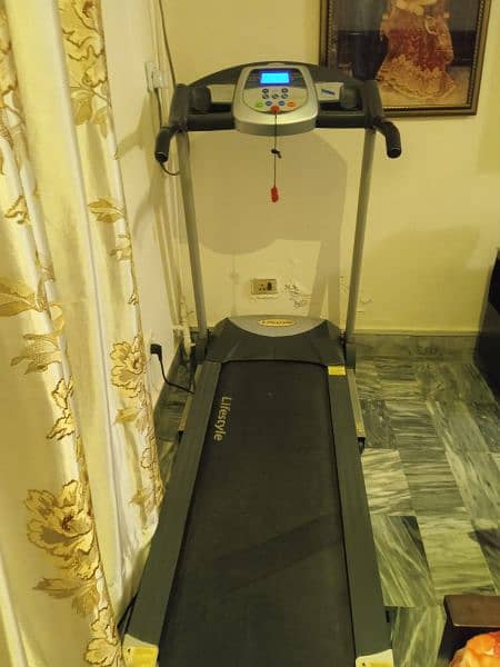 exercise treadmill available in good condition. 3