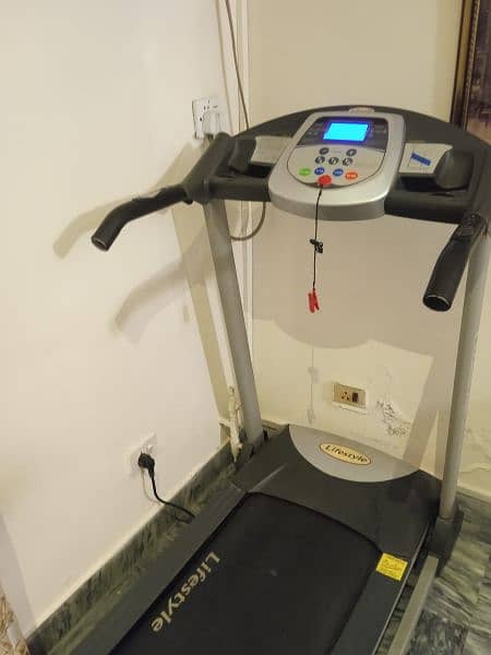 exercise treadmill available in good condition. 4