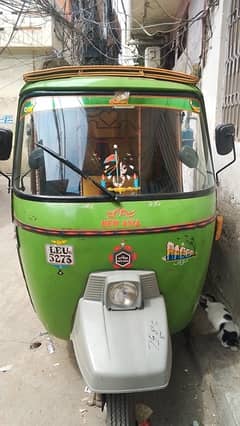 Selling Good Condition new asia rickshaw with new Jangla heavy new bat