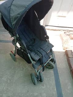 bhoue color pram in good condition. kindly call only 03214104437