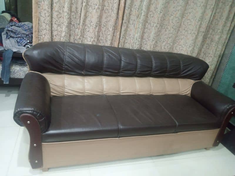 sofa set in brown color 5