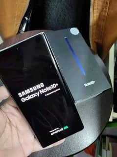 Samsung note 10 plus 12Ram 256GB for sale WhatsApp contact 03187435049