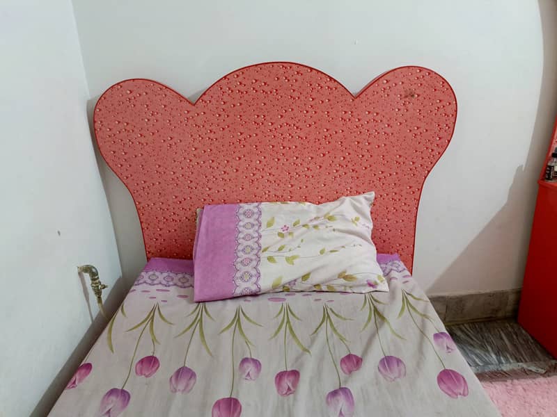 Beautiful bed and dressing is up for sale for girl's room 3